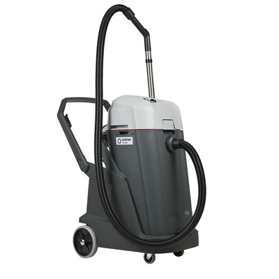 107405163: Aspirateur eau et poussires Nilfisk VL500 75-1 EDF avec filtre  mailles, filtre sec  cartouche et Ergo Trolley