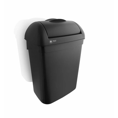 625397: Black Satino dameshygienebox - 8 l - 180322/332170