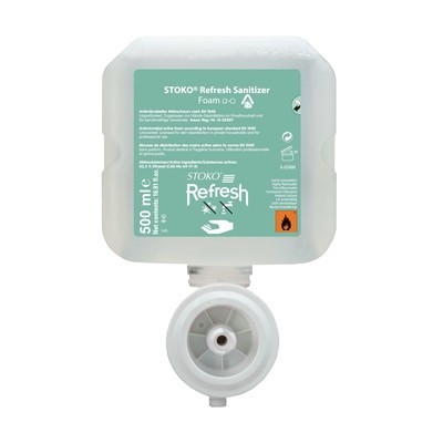 250334: Stoko Refresh Sanitizer - Foam 2-C - 500 ml