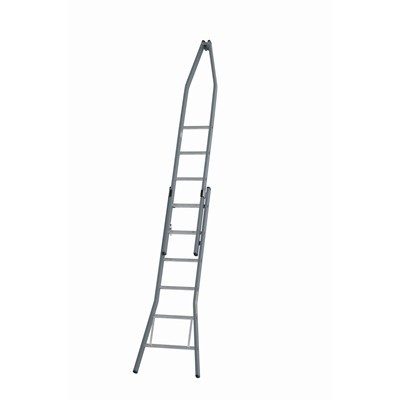 660045: Ruitenwasladder 2-delig puntmodel - 4 + 5 treden - 2,10/2,85 m - 7,5 kg