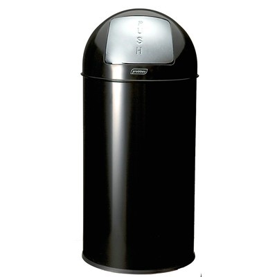 748080: Push bin - 40 l - ZWART