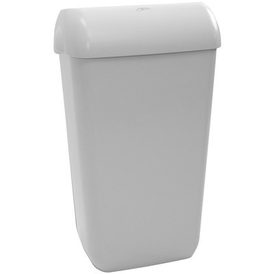 750142: Lago/Absynth poubelle murale dchets-papier - 43 l - BLANC