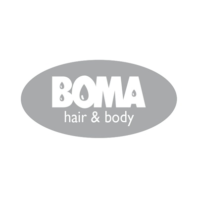 774894: Plaquette "BOMA hair & body" pour distributeurs Absynth - GRIS