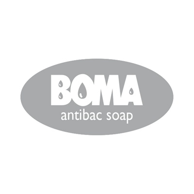 774895: Plaquette "BOMA antibac soap" pour distributeurs Absynth - GRIS